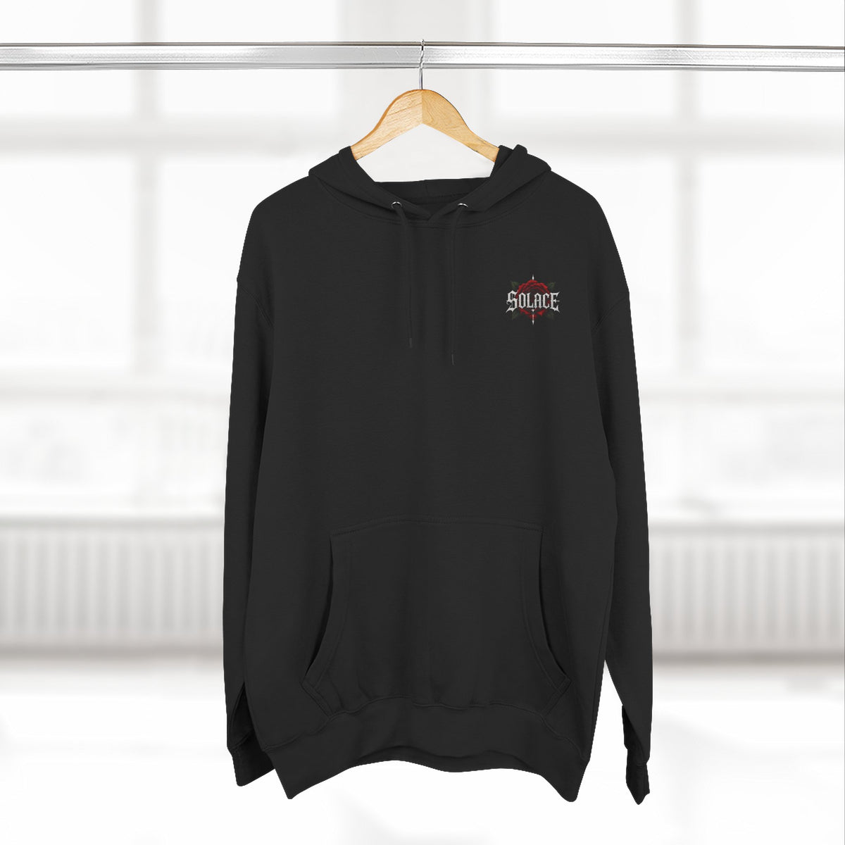 SOLACE-Peace in Chaos Rose hoodie