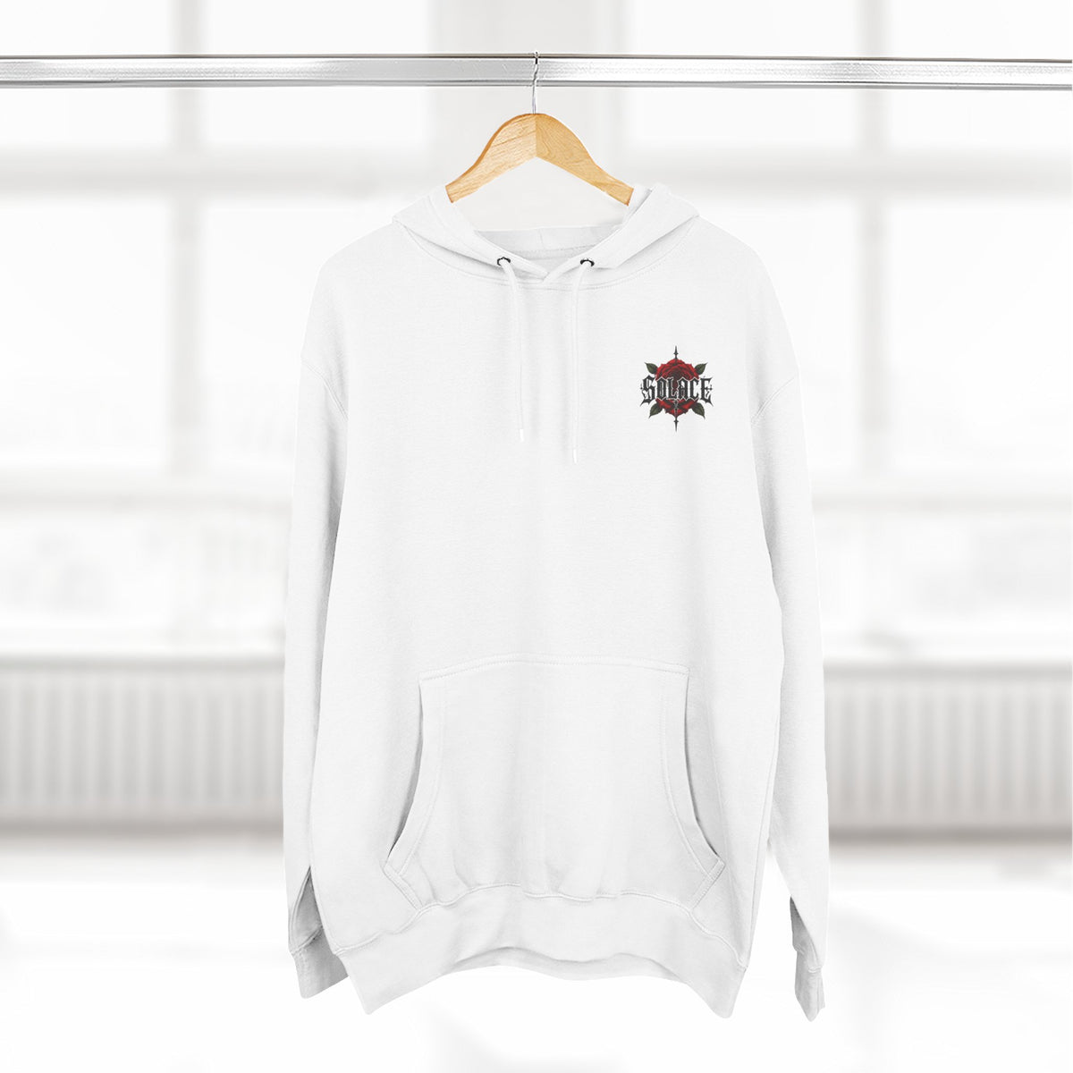 SOLACE-Peace in Chaos Rose hoodie