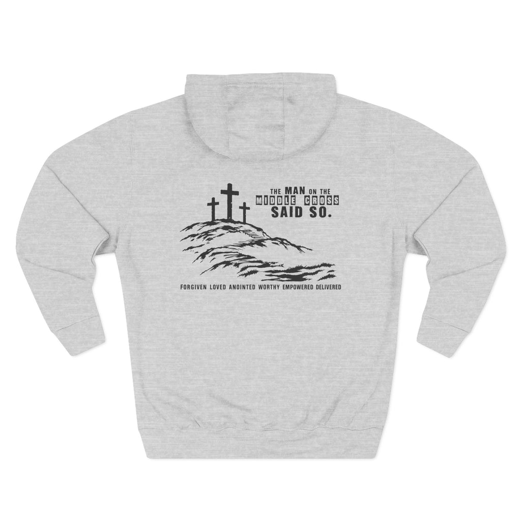 Middle Cross Hoodie
