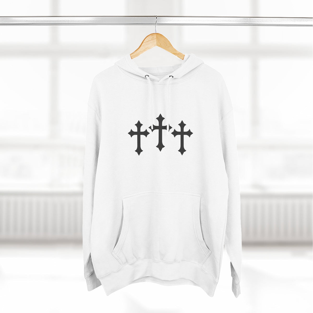 Middle Cross Hoodie