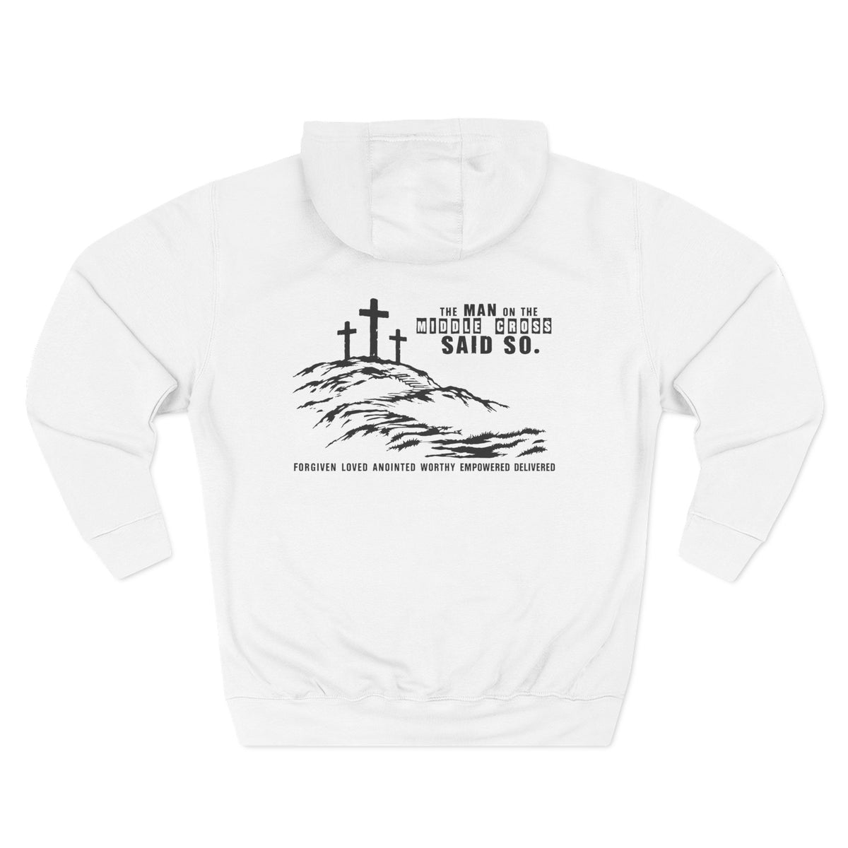 Middle Cross Hoodie