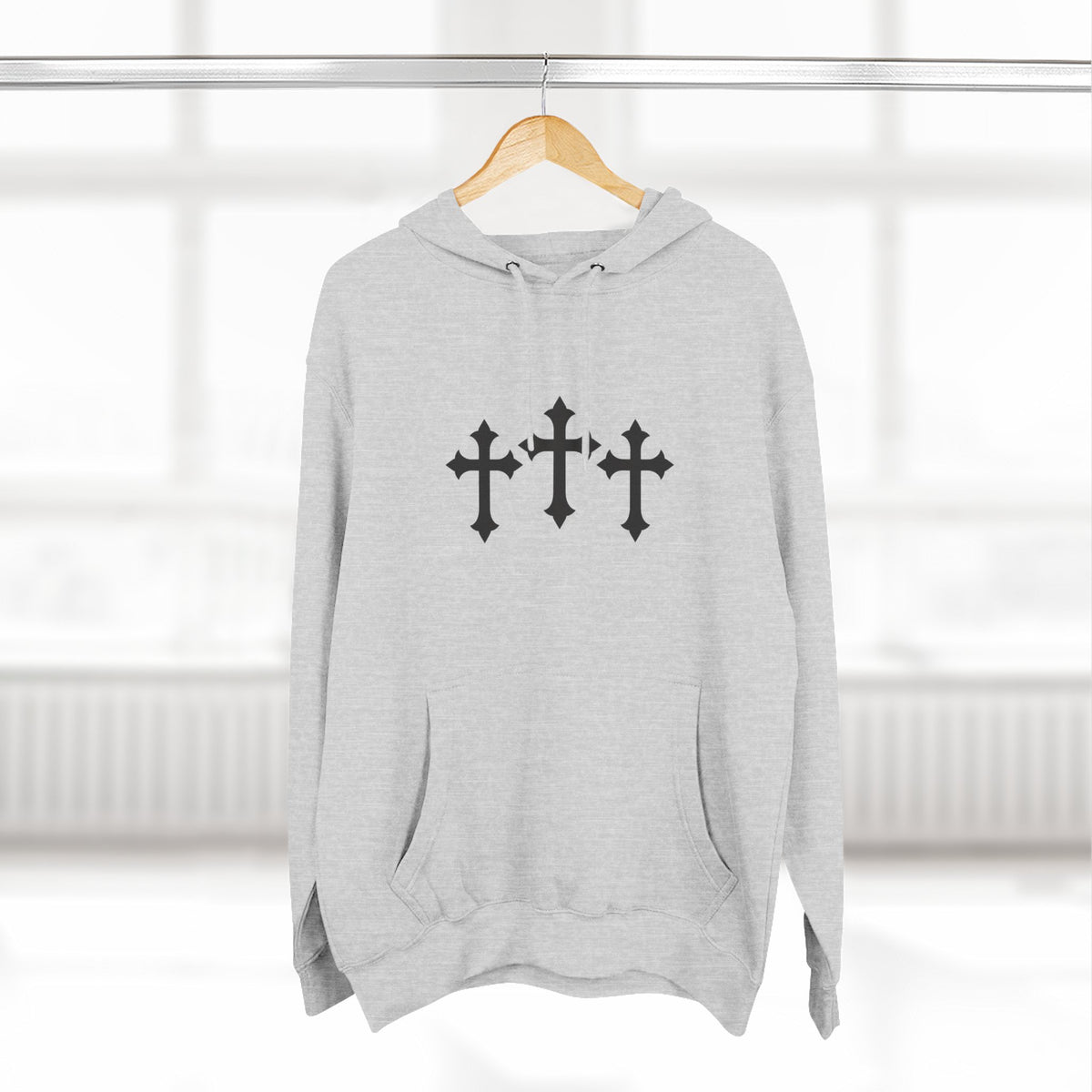 Middle Cross Hoodie