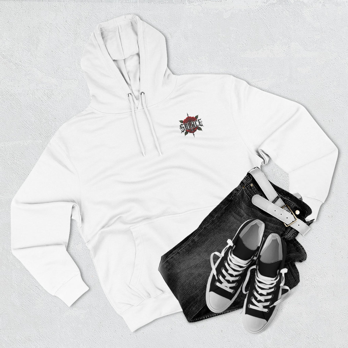 SOLACE-Peace in Chaos Rose hoodie